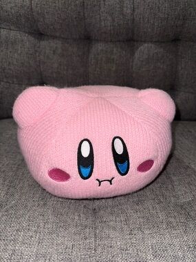 Nuiguru Knit Hovering Kirby Plush pillow 14”